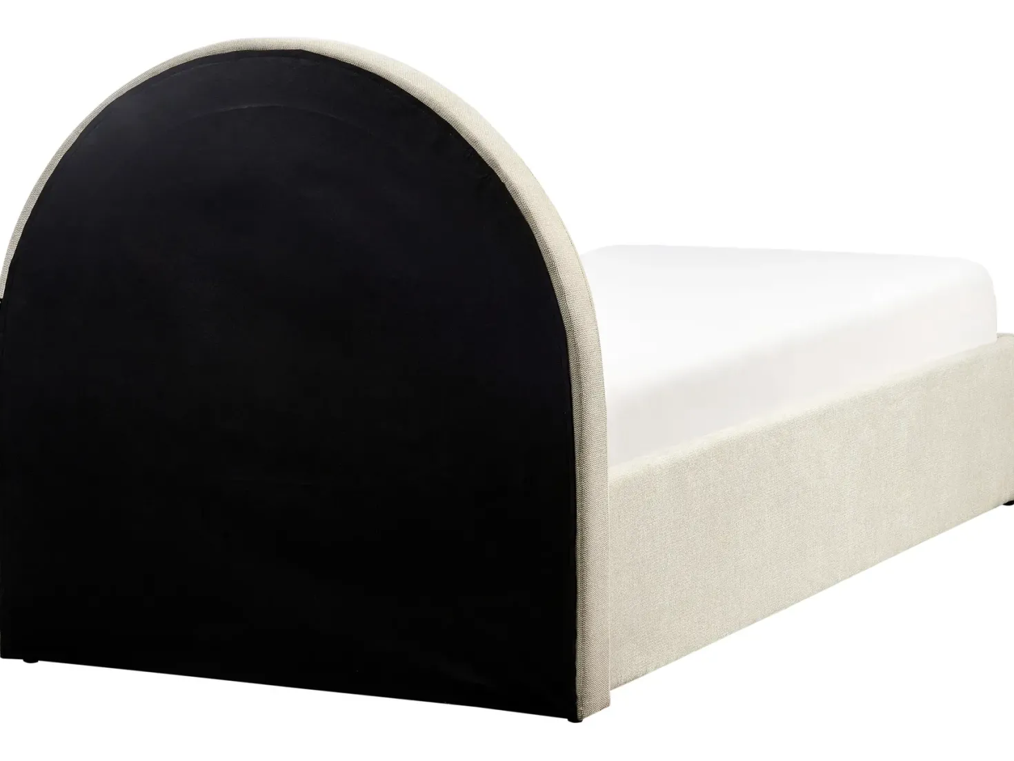 Børneseng med opbevaring ANET 90 x 200 cm Beige