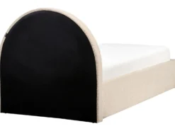Børneseng med opbevaring Boucle ANET 90 x 200 cm Beige