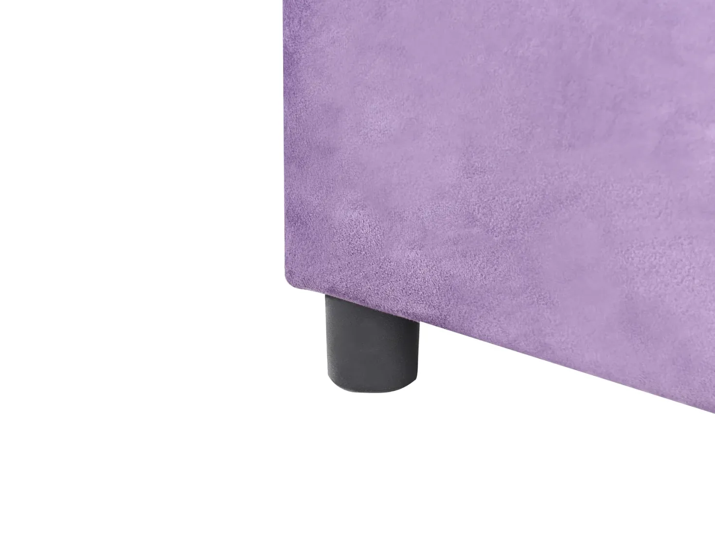 Børneseng med opbevaring Krone Velour GRISETOT 90 x 200 cm Lilla