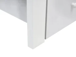Børneseng med skuffer Hus Fyretræ TRAPPES 90 x 200 cm Hvid
