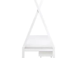 Børneseng med skuffer Tipi Fyretræ DEVAY 90 x 200 cm Hvid