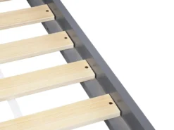 Børneseng med udtræk Fyretræ TALMONTIERS 90 x 200 cm Grå