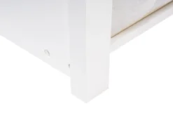 Børneseng med udtræk Fyretræ CRILLON 90 x 200 cm Hvid