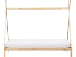 Børneseng Tipi Fyretræ DEVAY 90 x 200 cm Lysebrun