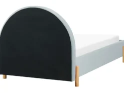 Børneseng Velour ANET 90 x 200 cm Himmelblå