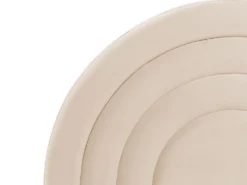 Børneseng Velour ANET 90 x 200 cm Beige
