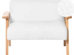 Børnesofa LALMO Boucle Hvid