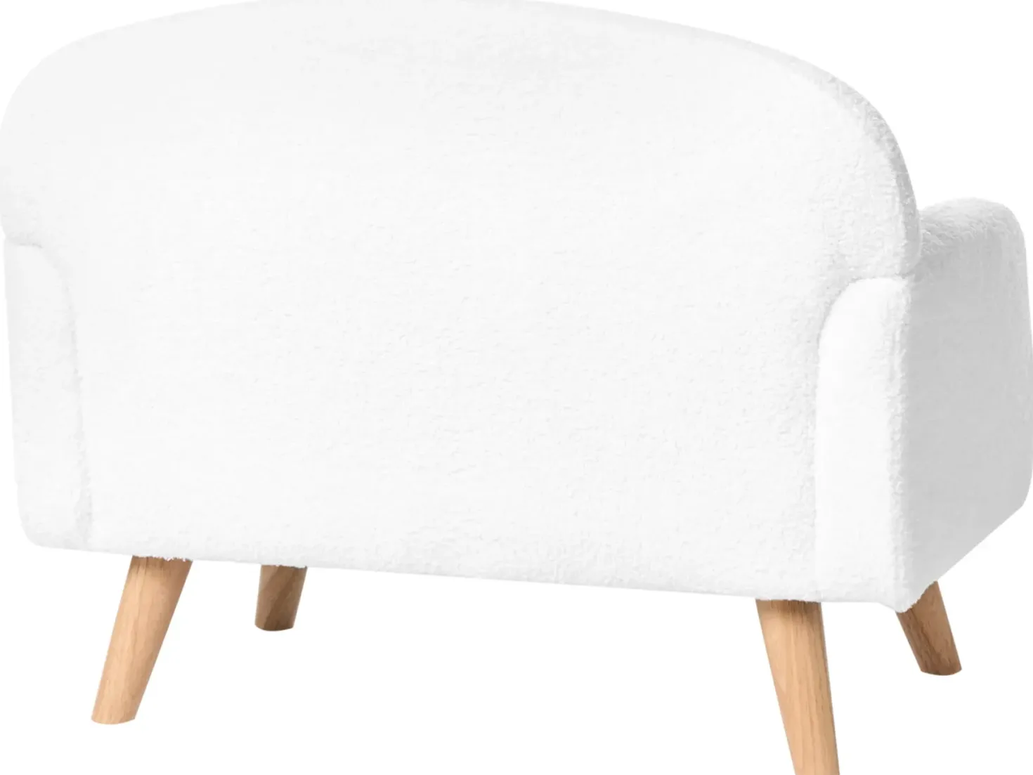 Børnesofa OTTAL Boucle Hvid