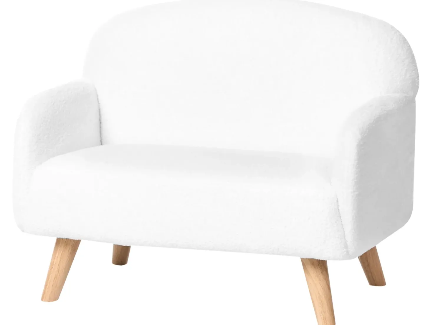 Børnesofa OTTAL Boucle Hvid