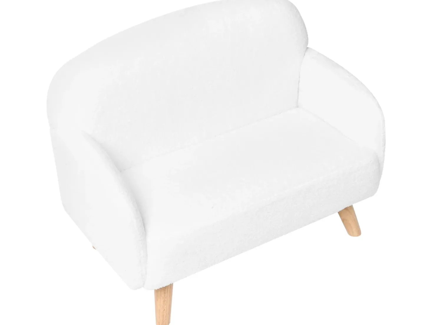 Børnesofa OTTAL Boucle Hvid