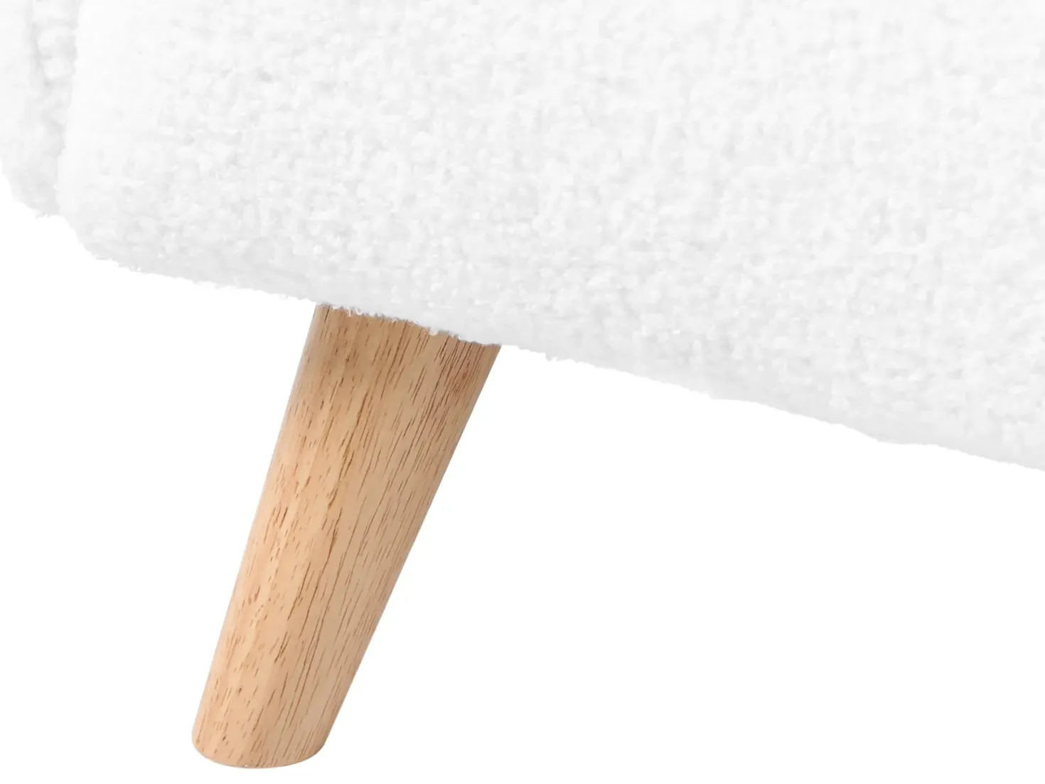 Børnesofa OTTAL Boucle Hvid