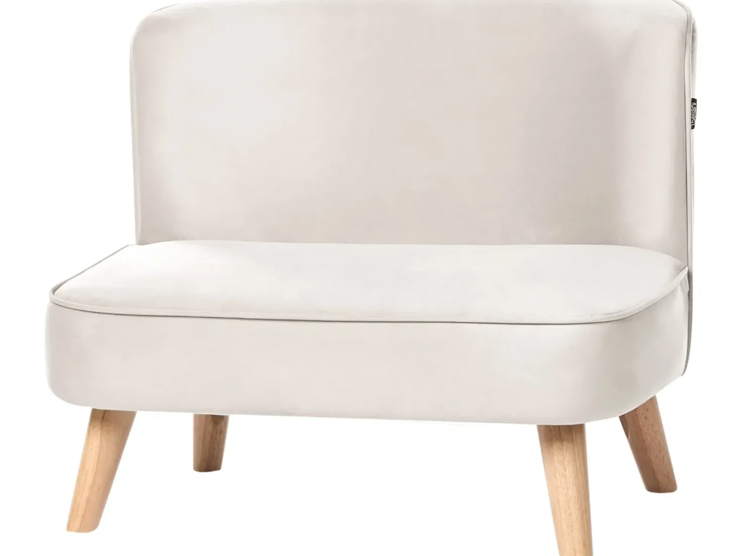 Børnesofa RISBY Velour Beige