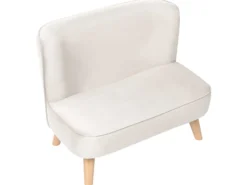 Børnesofa RISBY Velour Beige