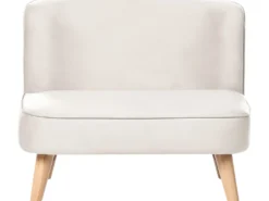 Børnesofa RISBY Velour Beige