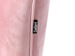 Børnesofa RISBY Velour Lyserød