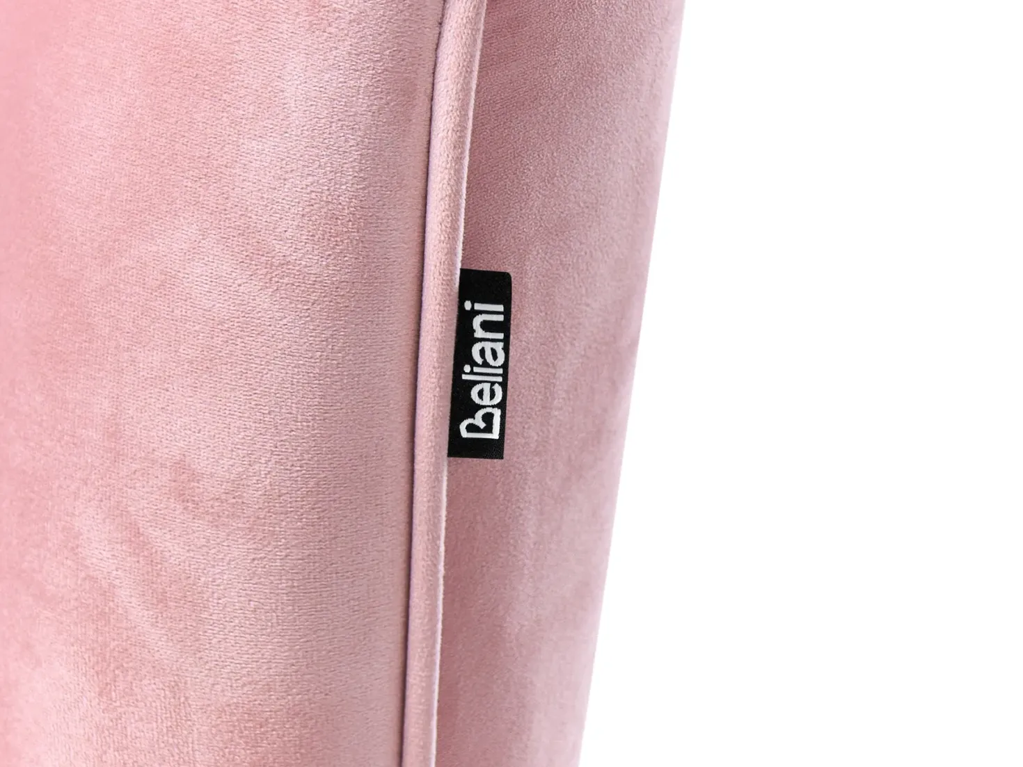Børnesofa RISBY Velour Lyserød