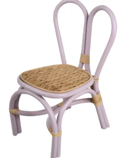 Børnestol DESIMI Rattan Lilla