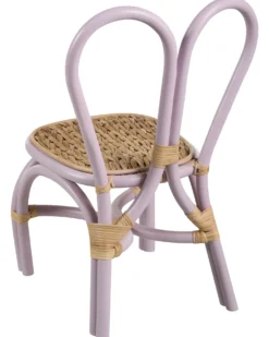 Børnestol DESIMI Rattan Lilla