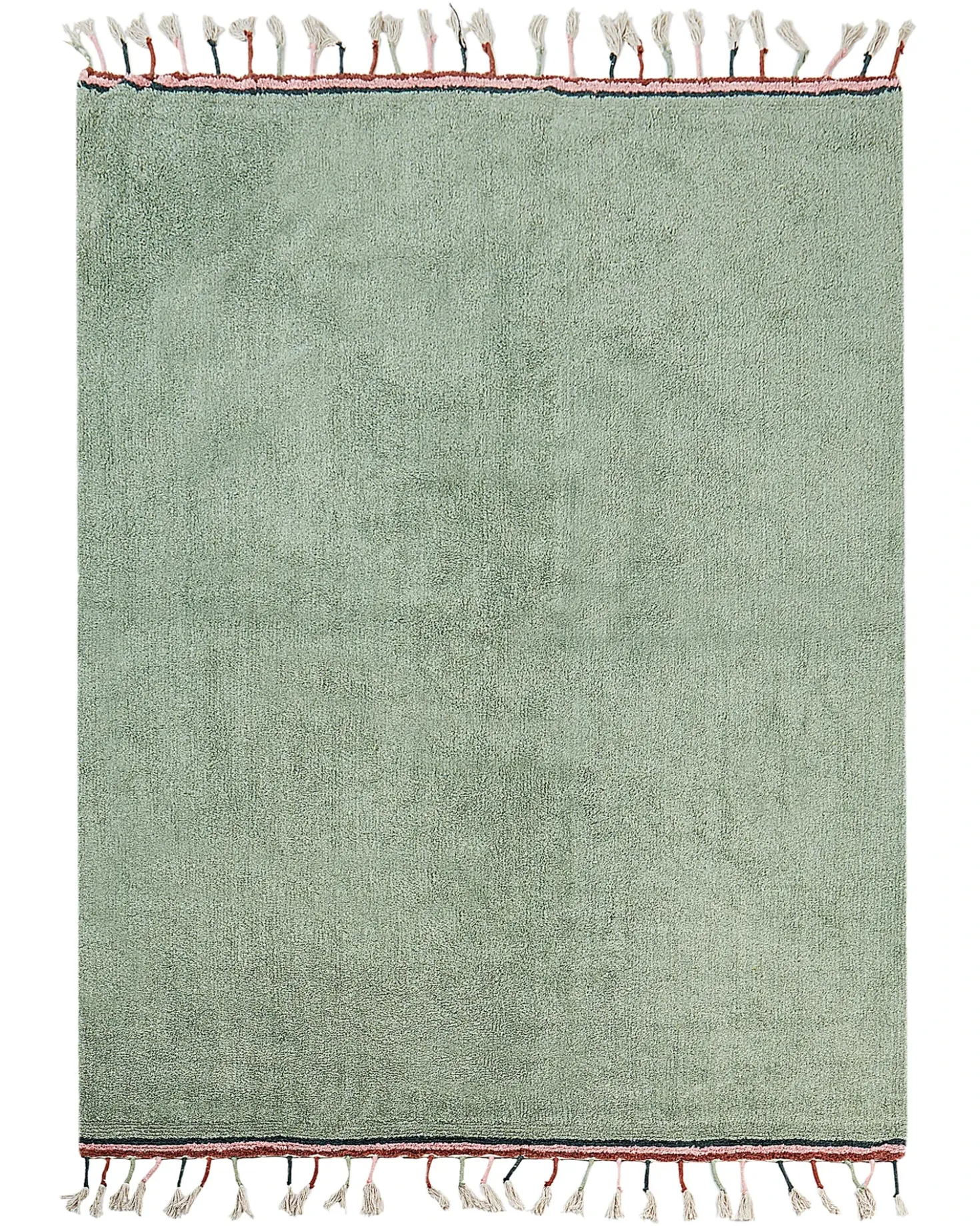 Børnetæppe CAPARLI Lysegrøn 140 x 200 cm Bomuld