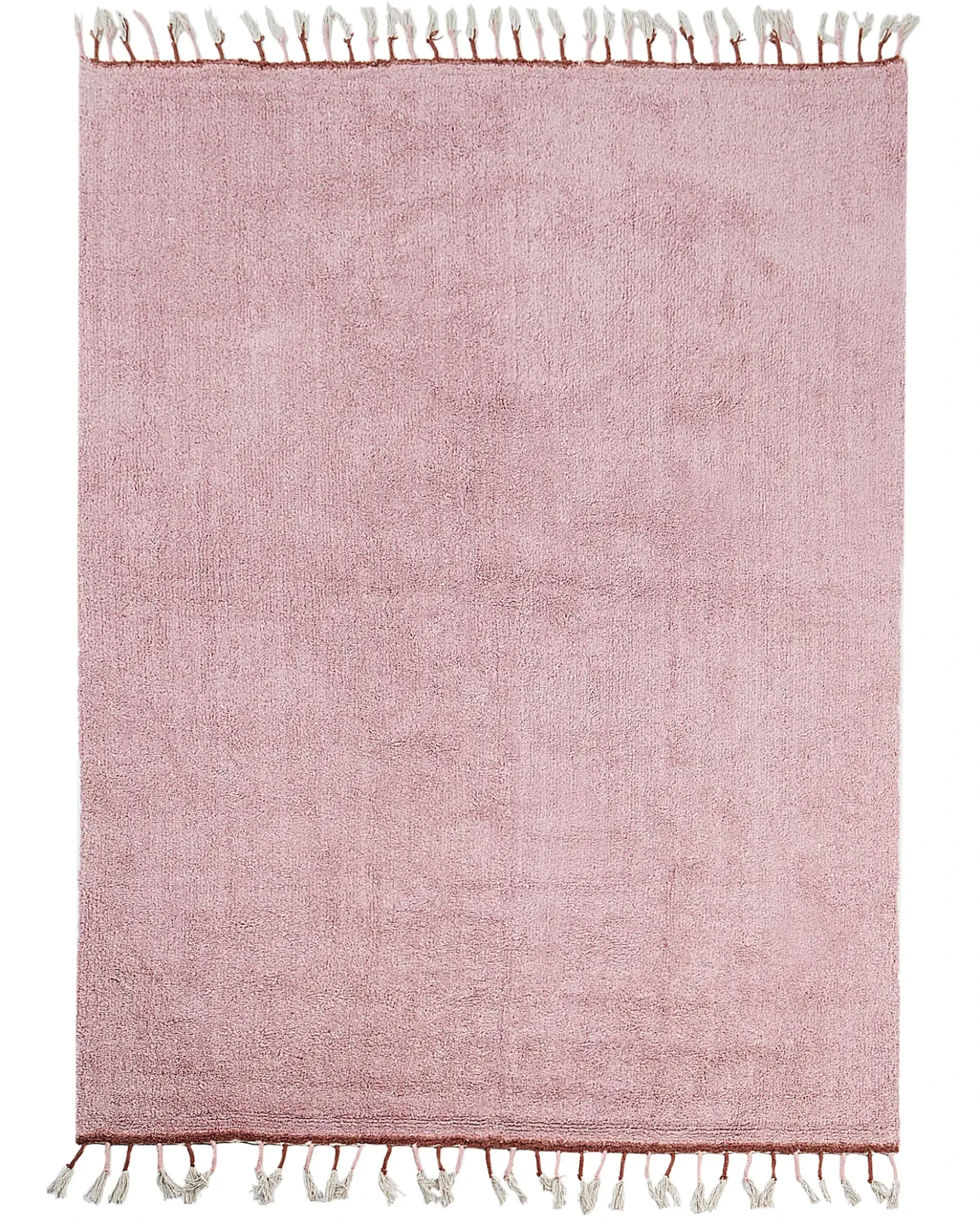 Børnetæppe CAPARLI Lyserød 140 x 200 cm Bomuld