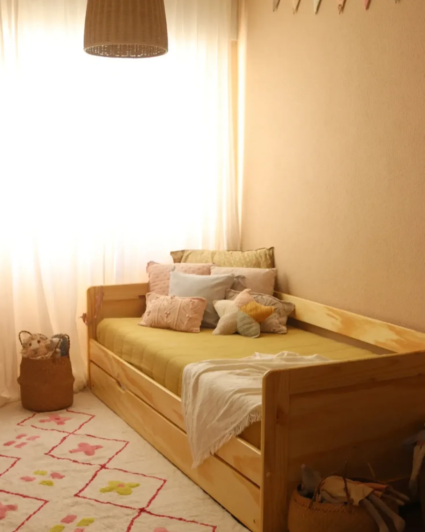 Børnetæppe CAVUS Hvid 160 x 230 cm Bomuld