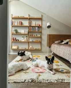 Børnetæppe DARAN Multifarvet 80 x 150 cm Bomuld
