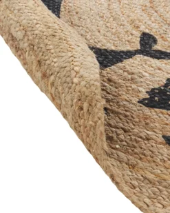 Børnetæppe EARTH Beige ø 120 cm Jute