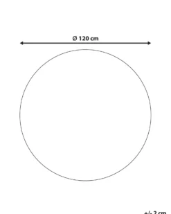 Børnetæppe ELDIVAN Lyserød ø 120 cm