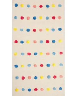 Børnetæppe LELES Beige 80 x 150 cm Bomuld