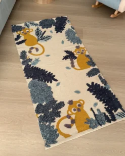 Børnetæppe NAIBOS Multifarvet 80 x 150 cm Bomuld