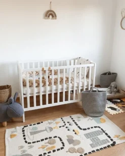 Børnetæppe SAZAK Multifarvet 80 x 150 cm Bomuld