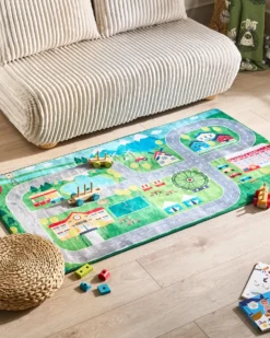 Børnetæppe SEBEN Grøn 80 x 150 cm