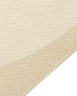 Børnetæppe SIMAU Beige 80 x 150 cm Bomuld