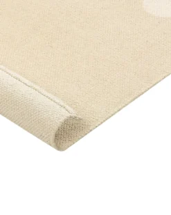 Børnetæppe SIMAU Beige 80 x 150 cm Bomuld