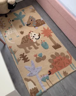 Børnetæppe STABAT Multifarvet 80 x 150 cm Bomuld