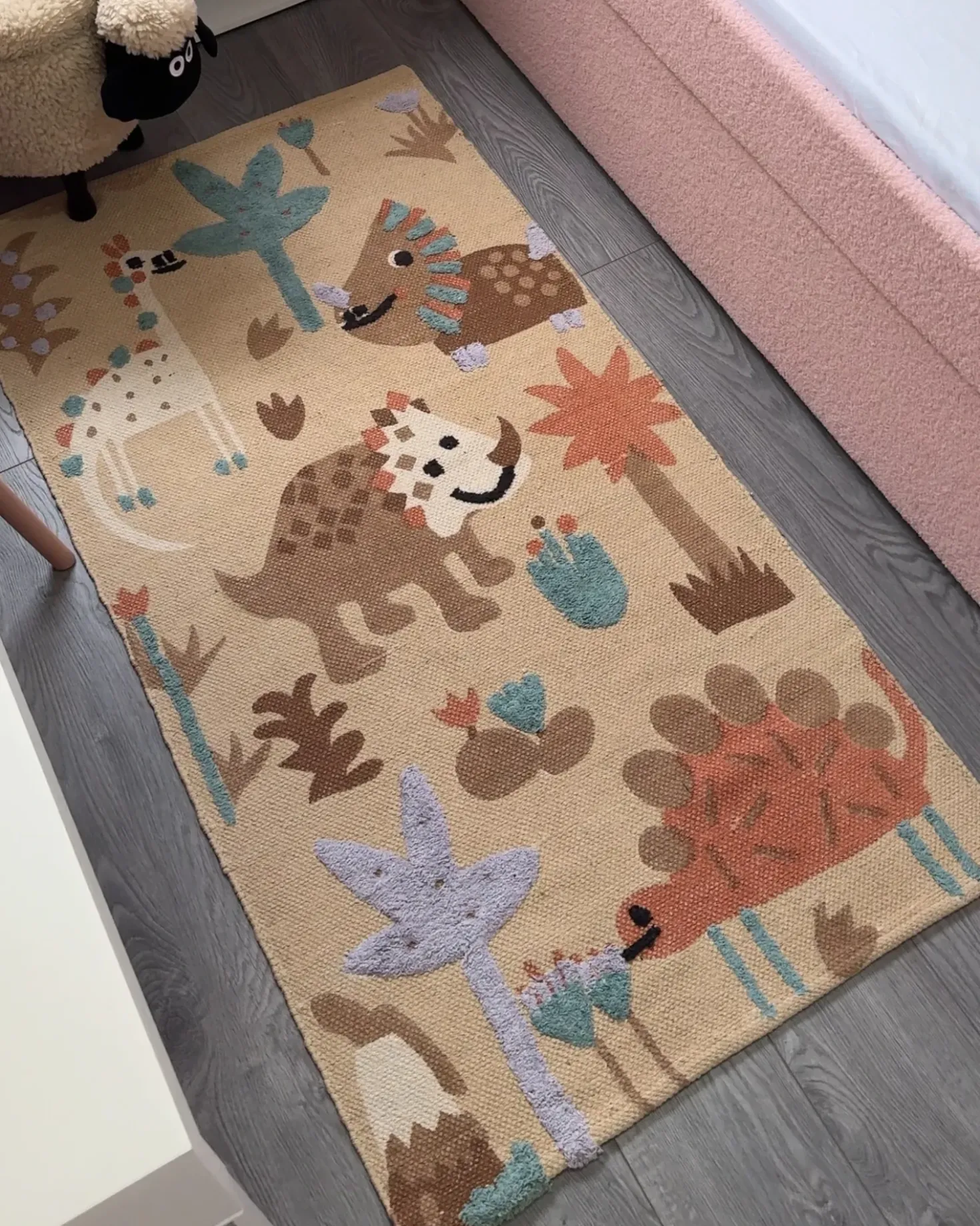 Børnetæppe STABAT Multifarvet 80 x 150 cm Bomuld