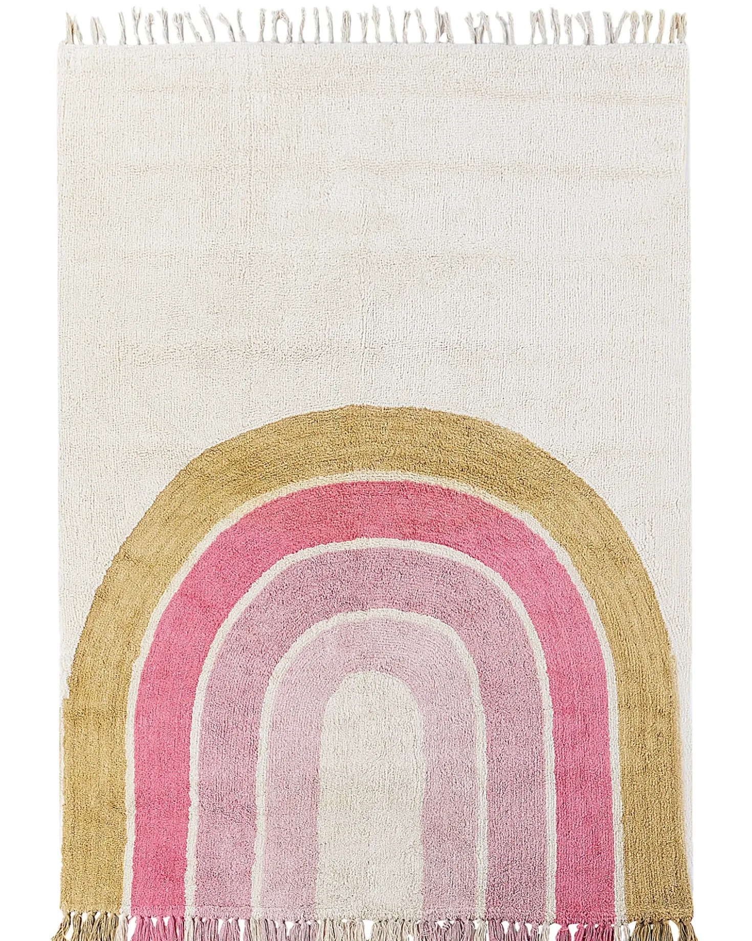 Børnetæppe TATARLI Lyserød 140 x 200 cm Bomuld