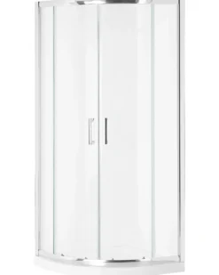Brusekabine JUKATAN II 90 x 90 x 185 cm Sølv