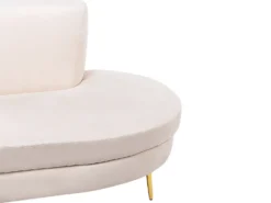 Buet sofa 4 personers MOSS Velour Lys Beige