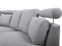 Buet sofa 7 personers ROTUNDE Lysegrå
