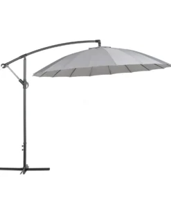 Cantilever parasol 268 cm CALABRIA II Mørkegrå