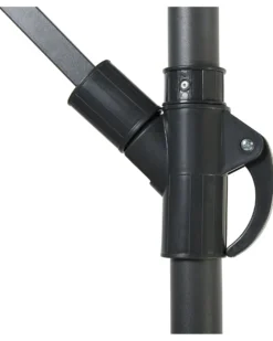 Cantilever parasol 268 cm CALABRIA II Mørkegrå