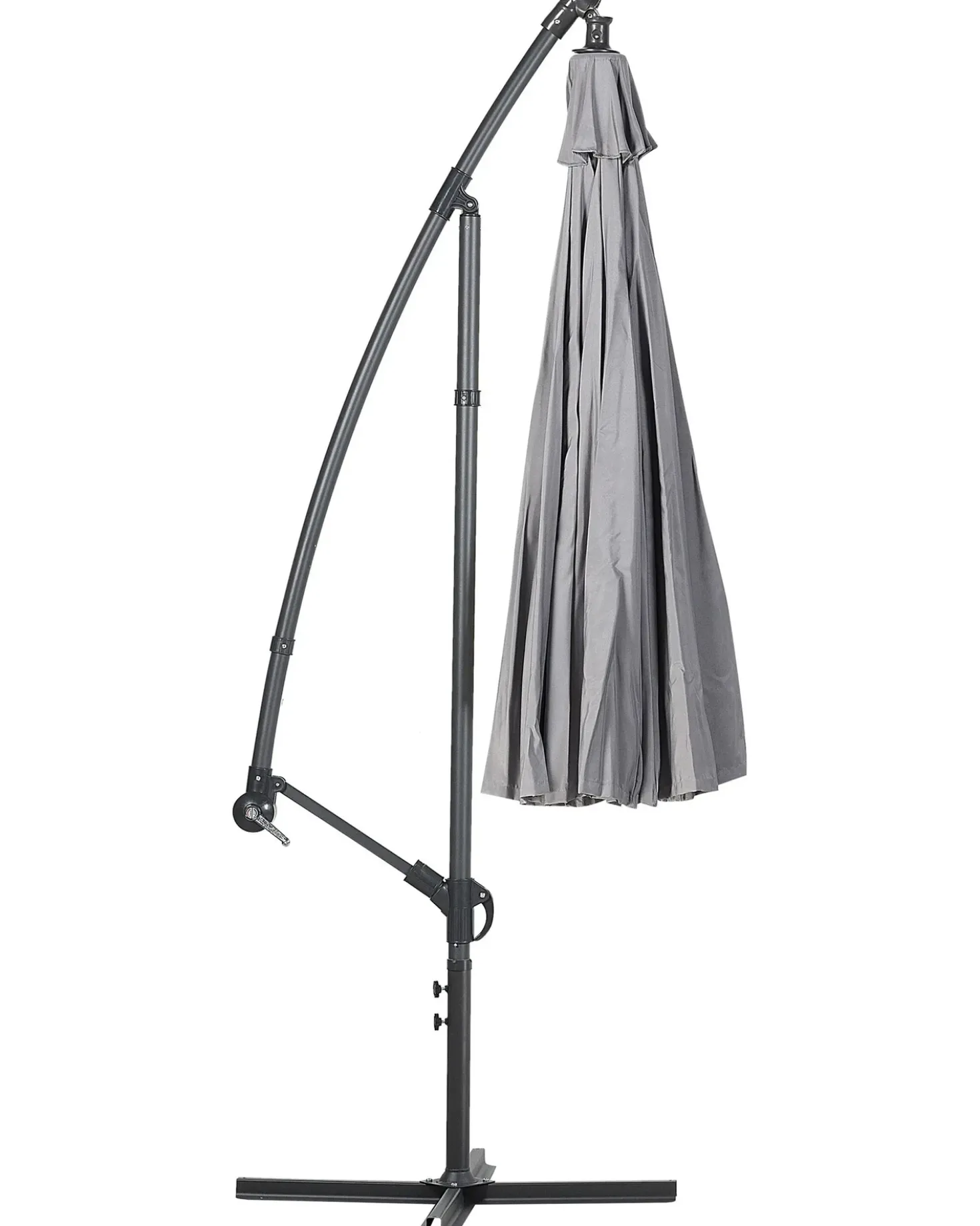 Cantilever parasol 268 cm CALABRIA II Mørkegrå