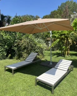Cantilever parasol 250 cm MONZA Sand Beige