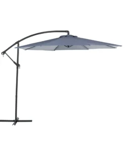 Cantilever parasol 300 cm RAVENNA Mørkegrå