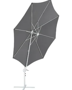Cantilever parasol 295 cm SAVONA II Mørkegrå