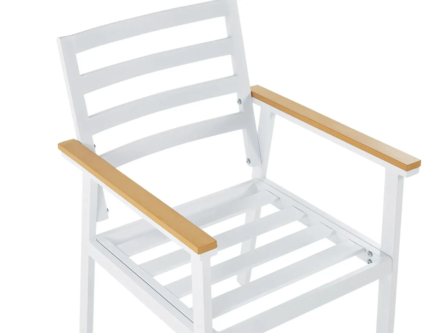 CAVOLI 4 personers Havemøbelsæt Beige Metal med puder