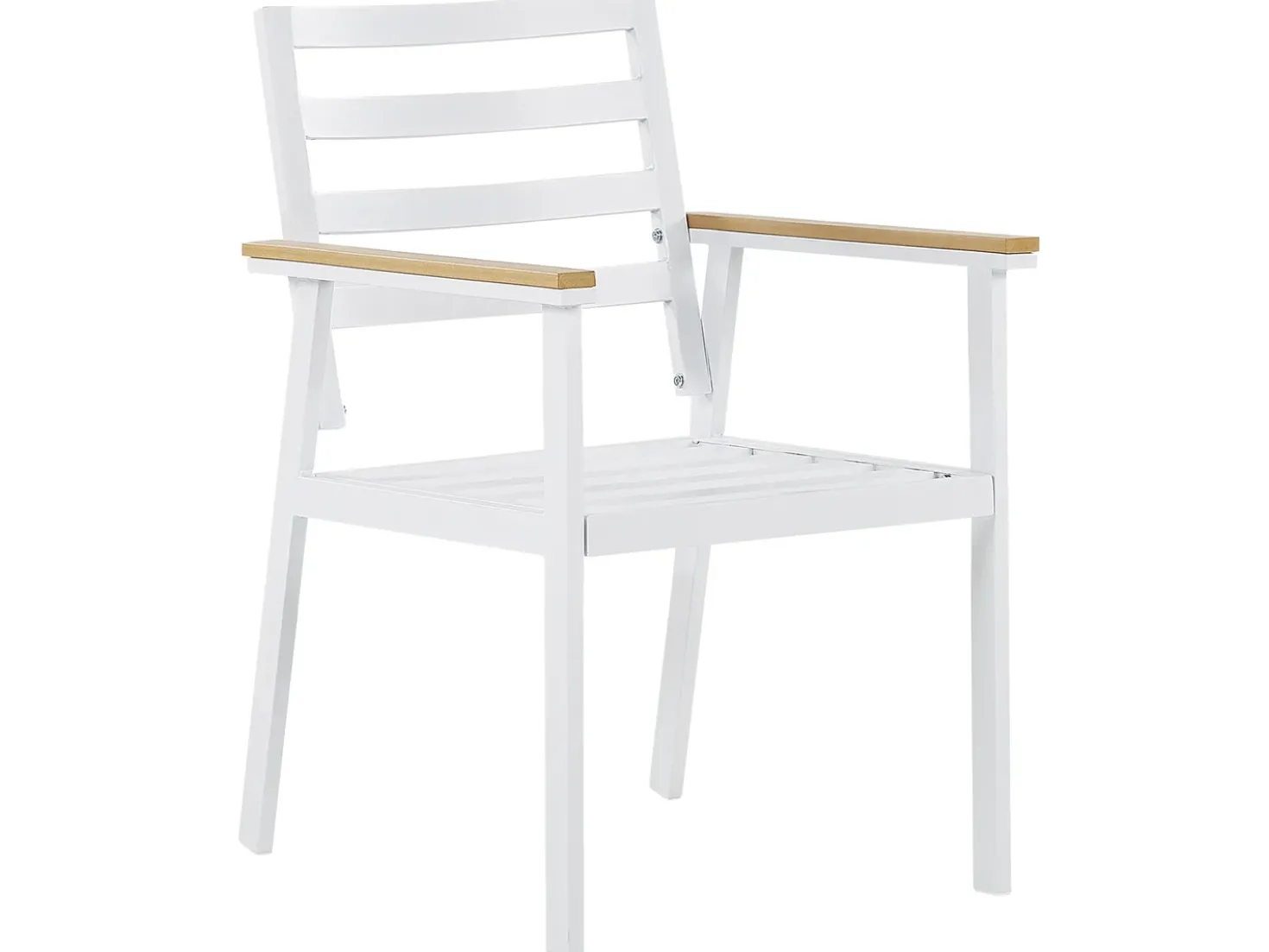 CAVOLI 4 personers Havemøbelsæt Beige Metal med puder