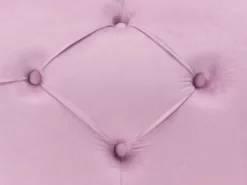 Chaiselong NANTILLY Velour Lysviolet
