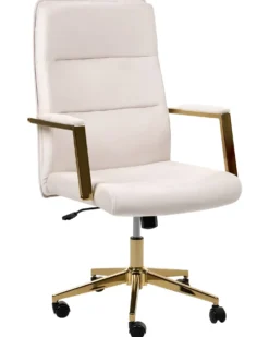 Chefstol DEMURE Velour Lys Beige
